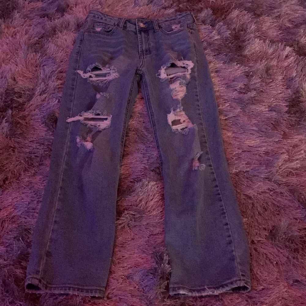 Light blue jeans